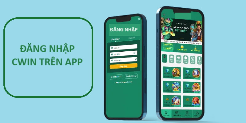 Đăng nhập trên app chỉ 3 bước